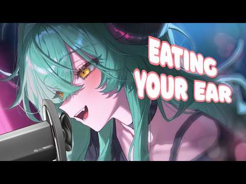 СКУШАЮ твои УШКИ ~ Нежно Близко + Дыхание【3DIO】Soft Ear Eating ASMR 👂💕 (No Talking)