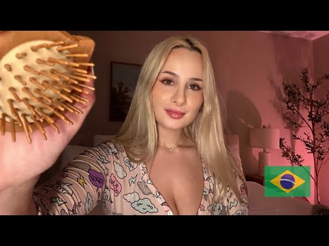 Personal Attention at a Sleepover *Portuguese* ASMR