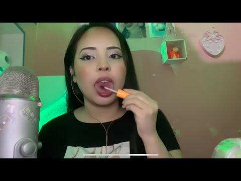 Asmr comendo gloss 🤤