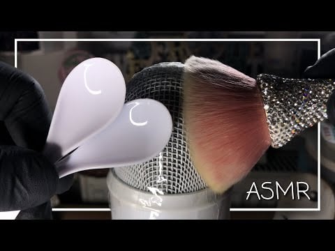 ASMR Insane Tape Sounds - Microphone Brushing and Spoons (No Talking)