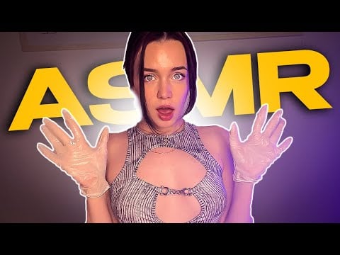 [4K USA ASMR] Aloe Gel Massage🌿Wet, Sticky Sounds, Latex Gloves & Metal | Brain Melting  |No Talking