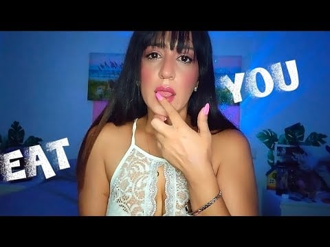 ASMR 😘 Te como la carita. Susurros | Visual & Mouth Sounds 💋✨ 