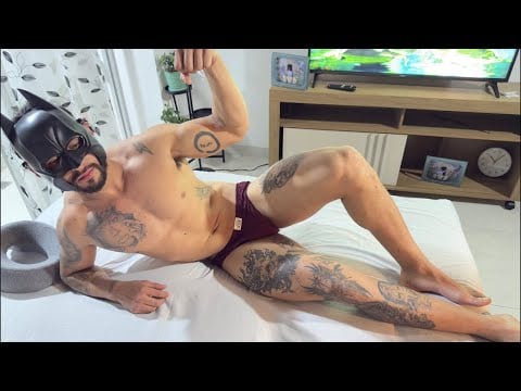 1st Part Relaxing Massage to handsome Batman