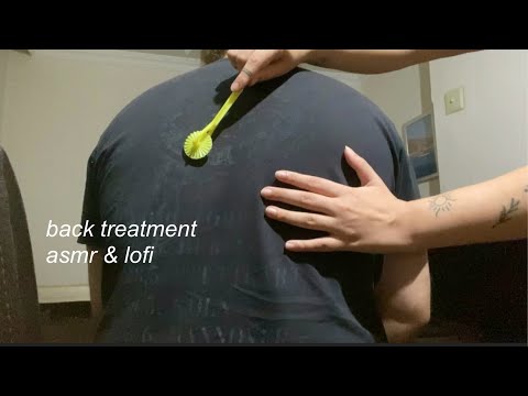 sırt kontrolü asmr (türkçe asmr) back treatment & no talking