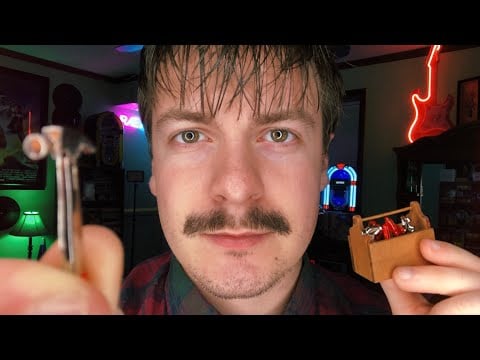 [ASMR] Fixing You with Mini Tools | Lens Tapping | Visual ASMR Triggers