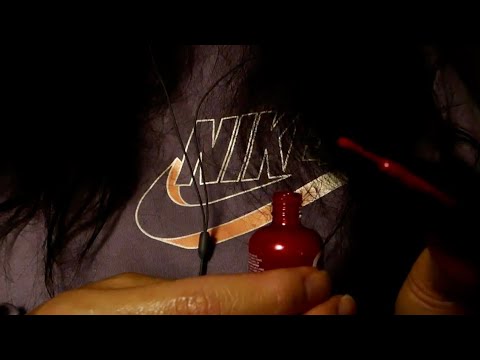 ASMR Advent Day 12 | Doing Your Nails Around the Holidays