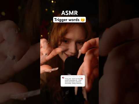 Long ASMR with trigger words👆🏻Trigger words asmr 💅🥱