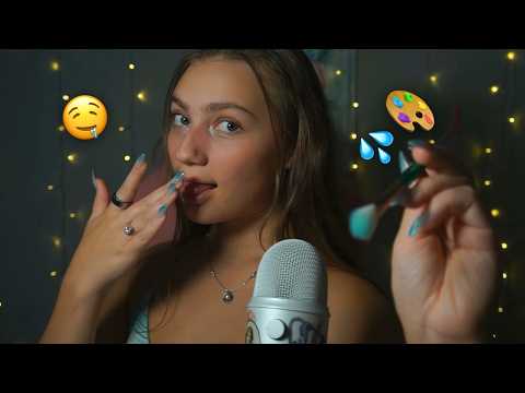 This ASMR is tonights melatonin (spit painting you into a coma) 🥱