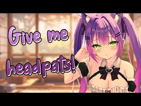 Needy Catgirl Girlfriend Wants Cuddles and Headrubs ASMR Roleplay [Wholesome] [F4M] [Relaxing]