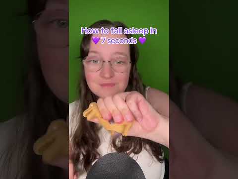 How to fall asleep in 7 seconds #asmr #asmrsounds #asmrrelax #asmrtingles #asmrsleep #relax