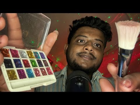 ASMR Indian Makeup Application 💄