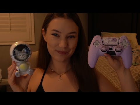 tapping on random objects in my room asmr ♡ no talking