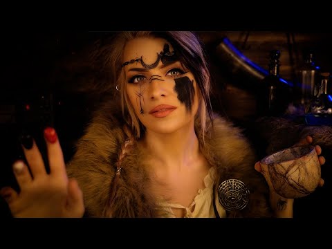 Viking Princess Prepares You For Battle | Doing Your Battle Paint ASMR