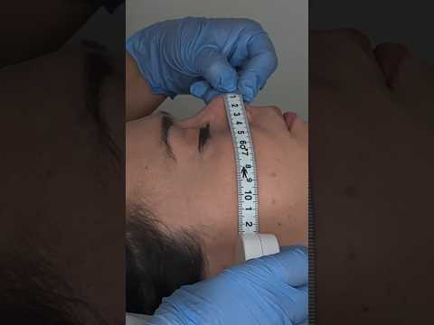 ASMR Detailed Face Measurements #asmrrealperson