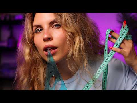 ASMR Can I Touch Your Face? Examining & Measuring Your Face, Measuring You From Head to Toe
