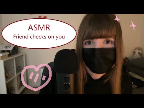 ASMR | Friend checks on you | I want to show you my figs
