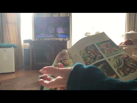 ASMR: flipping through magazines; soft spoken commenting