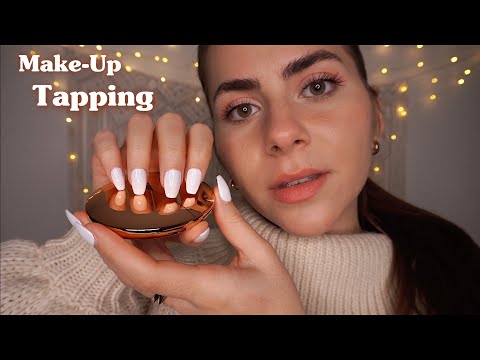 ASMR TAPPING auf Make-Up für ENTSPANNUNG und SCHLAF