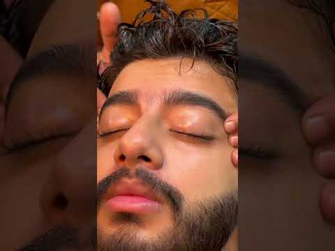 This Massage will make you Relaxed 😌 #scalpmassage #lahoribarber #massagetherapy #relax #asmrsleep