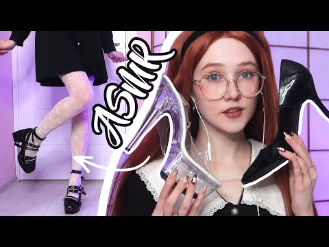 ASMR high heels shoes walking 👠 Sanya ASMR channel