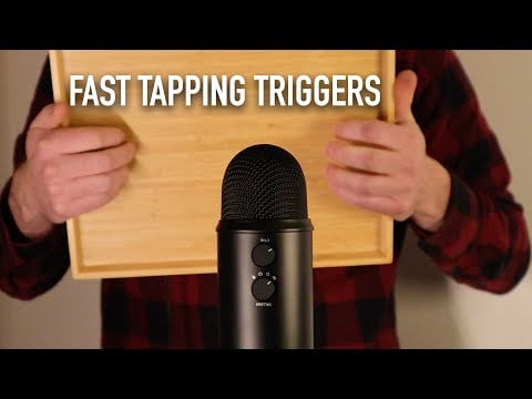 ASMR Fast Tapping Triggers With New Objects (No Talking)