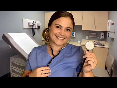 [ASMR] Naturopathic Doctor - Flu Medical Exam RP (soft spoken)