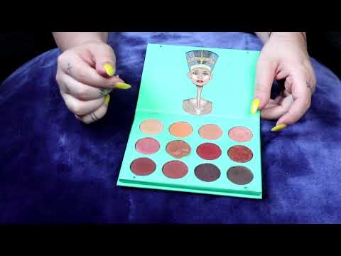 ASMR | TUTTE LE MIE PALETTE 2018 | whispering-soft spoken ita