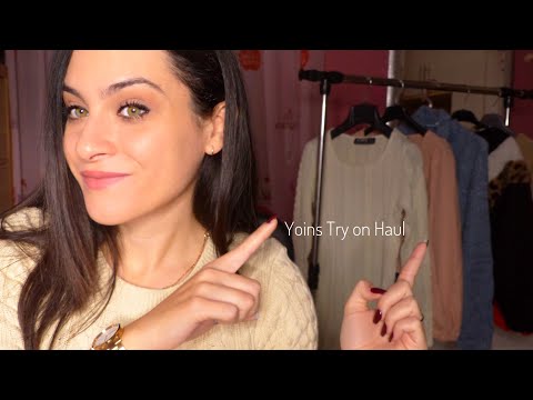 ASMR Try on Haul Yoins - Proviamo Insieme Gli Abiti di Yoins in Soft Spoken !