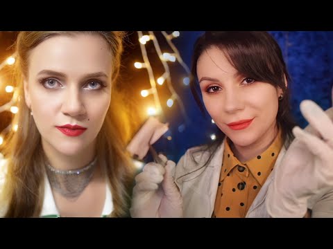 АСМР Очень Приятный Медосмотр 💎 Коллаб с ASMR Red Lips 💎 Ролевая Игра, Шепот, Латексные Перчатки