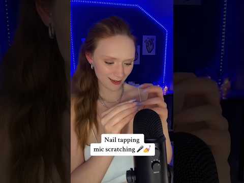 asmr nail tapping💅 + mic scratching 🎤= ? #beepowerasmr#micscratching#nailtapping#asmr#asmrsounds