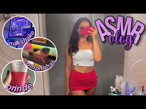 ASMR VLOG - MINHA ROTINA 💜