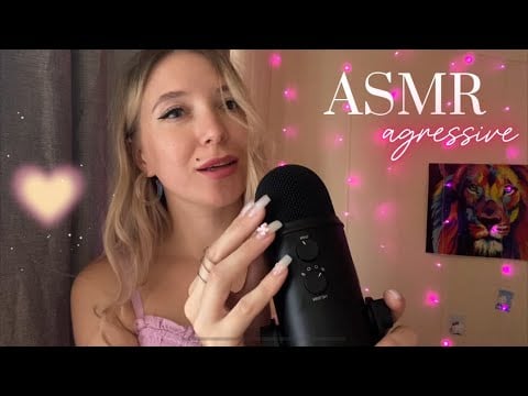 Агрессивный АСМР для жары | охлажу тебя, касания невидимым скретчингом | ветрозащита 