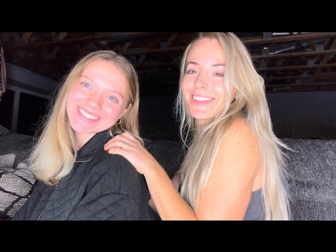 Giving My Cousin ASMR| Massage w/ scalp scratches