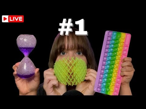 🔴LIVE ASMR - Need To Relax? 😴 Fast ASMR Triggers (Part 1) 💨💤