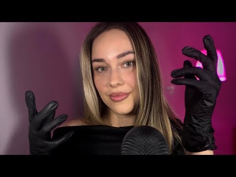 ASMR | Gentle Visual Triggers with Gloves (Follow My Fingers)