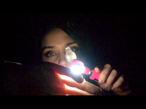 ASMR Light Triggers, Crinkly Shirt, No Speaking