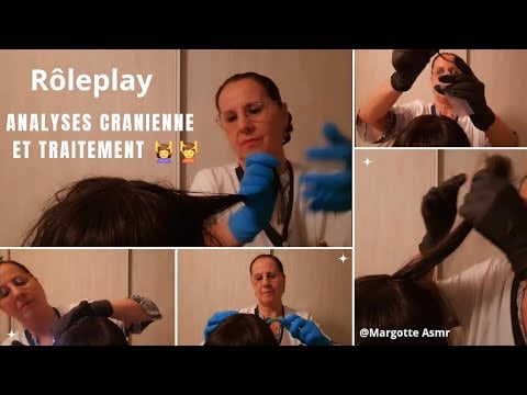 Asmr français, Rôleplay " Analyse cranienne et traitements"💆‍♀️💆