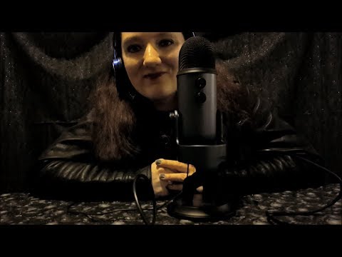 ASMR Ear to ear relaxation mix mic licking/brushing, fabrics, encouraging whispers