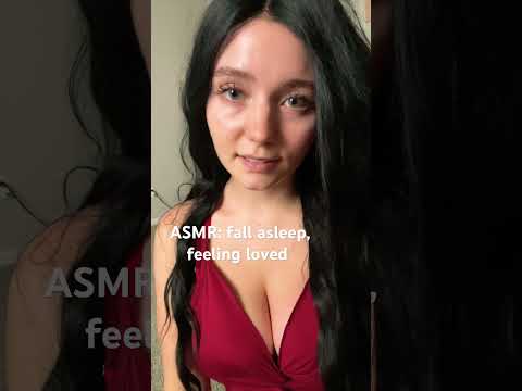 fall asleep feeling loved 🤍#asmr #sleepasmr #comfortaudio #whisper #cozy