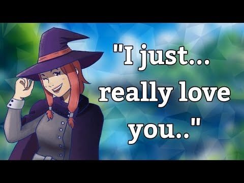 {Asmr} Witchy friend tries to slip you a love potion [pinning her down] [knight listener] [kissing]