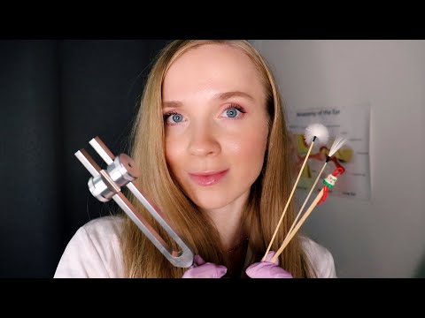 ASMR SUOMI Korvien Tarkastus Ja Puhdistaminen👂Lääkäri Roleplay ASMR Ear Exam, Doctor´s Roleplay
