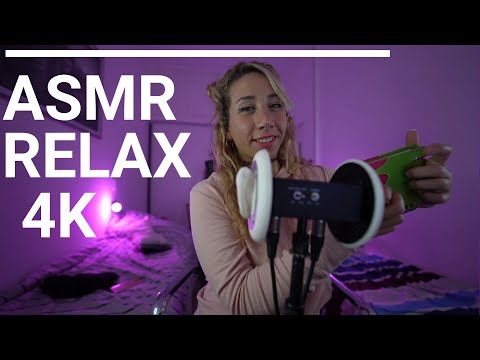 ASMR | SCRATCHING + TAPPING | 3DIO | 4K💎