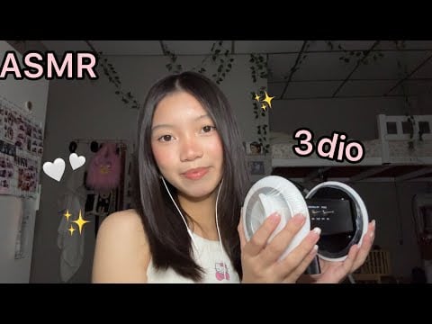 ASMR| New Mic Test (3dio)