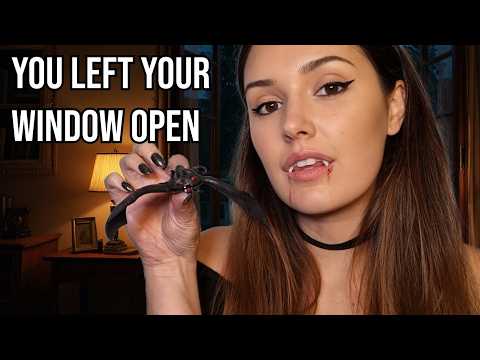 POV: You Wake Up to a Vampire | ASMR Roleplay