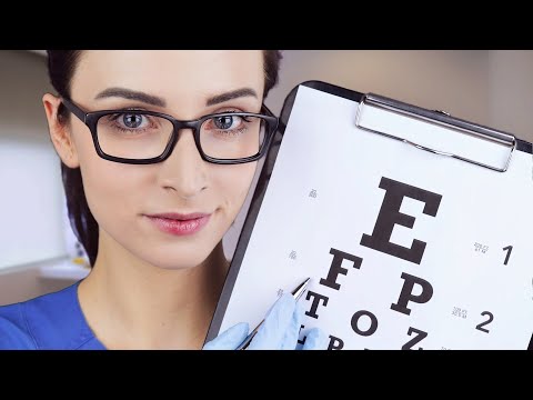 ASMR Eye Exam Roleplay with Light Triggers 👩‍⚕️ (Soft Spoken Doctor ASMR)