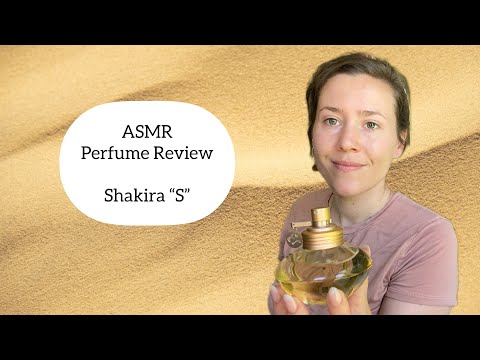 ASMR Perfume Review - Shakira S - Glass Tapping & Whispering