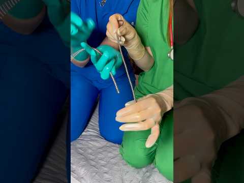 We both know some checks just need a little extra… glide. #medicalexam #nurse
