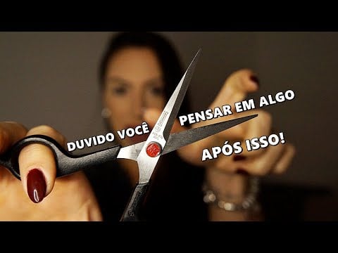 ASMR para QUEM NÃO CONSEGUE DORMIR | Cortando Seus Pensamentos ✂️