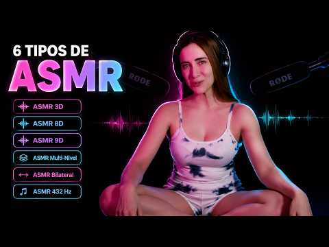 ASMR 432 hz, 3D,  MULTINIVEL, 8D, 9D Y BILATERAL! Tu Eliges | Asmr español | Asmr with Sasha