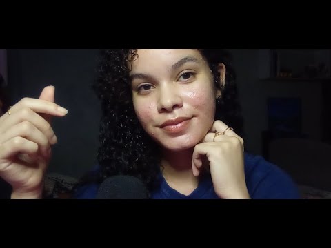 ASMR PARA TE DEIXAR COM MUITO SONO😴✨ (sons de boca + conversando com vcs)